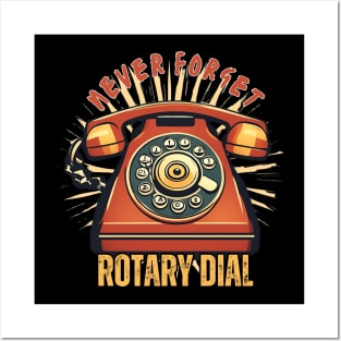 Rotary Dial Posters and Art
